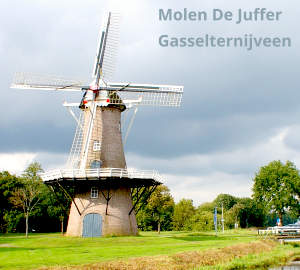 Molen de Juffer Gasselternijveen Drenthe Oost